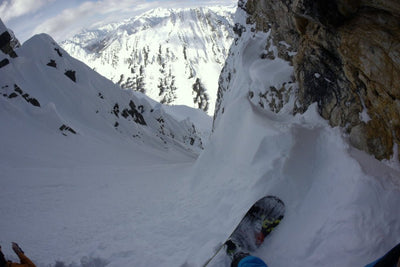 Splitboarding Copper N Couloir